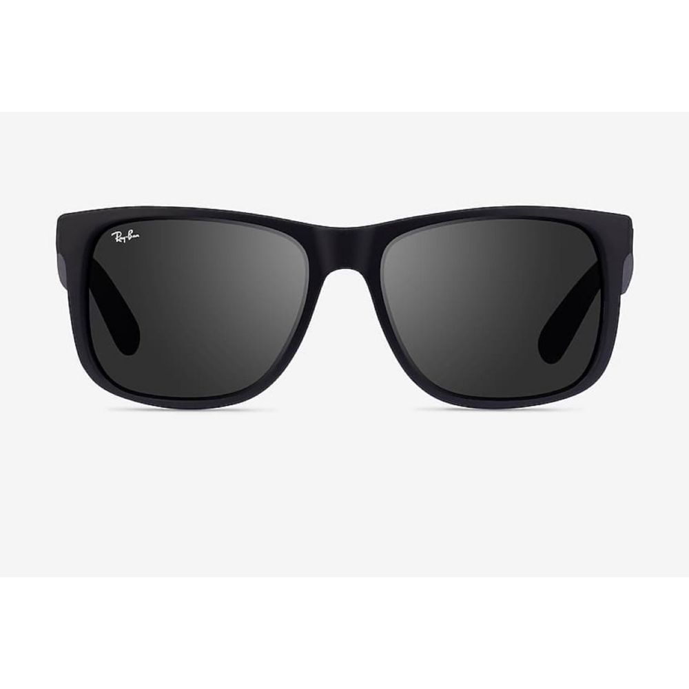 RAY BAN JUSTIN matte black sunglasses